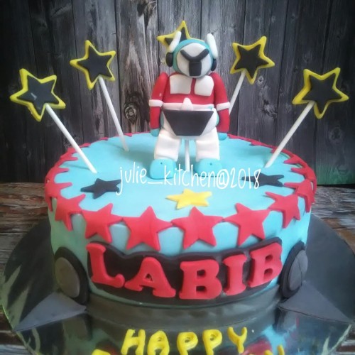 Detail Kue Ulang Tahun Gambar Robot Nomer 42