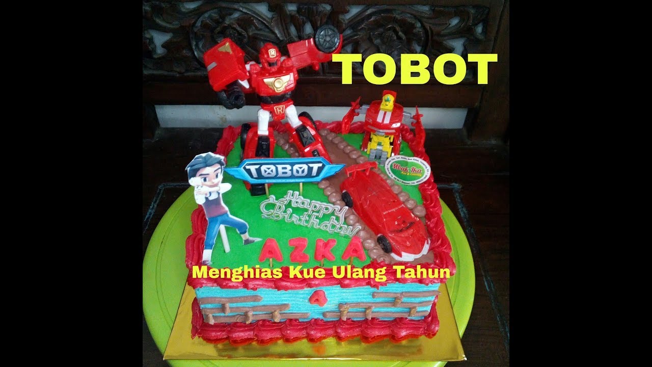 Detail Kue Ulang Tahun Gambar Robot Nomer 47
