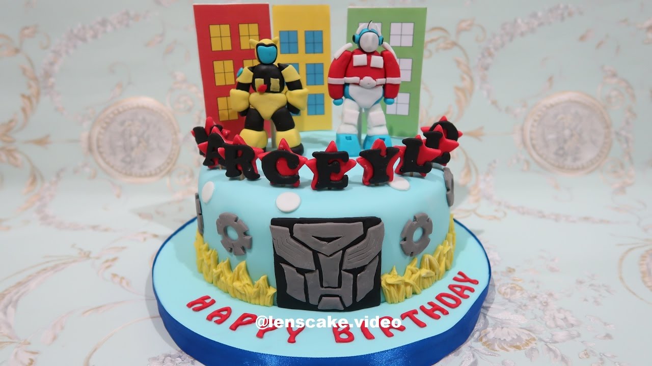 Detail Kue Ulang Tahun Gambar Robot Nomer 6