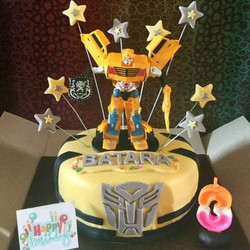 Detail Kue Ulang Tahun Gambar Robot Nomer 53