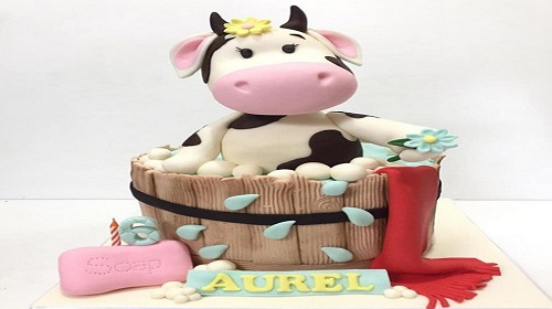 Detail Kue Ulang Tahun Gambar Sapi Nomer 22