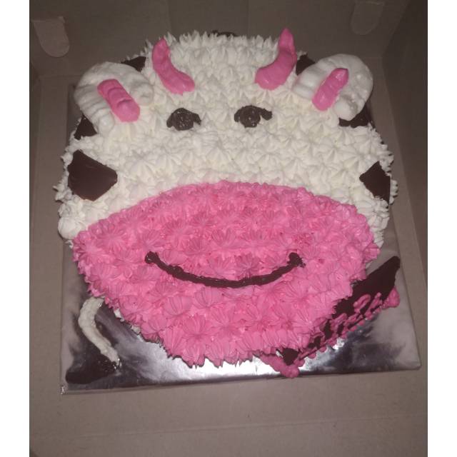 Detail Kue Ulang Tahun Gambar Sapi Nomer 51