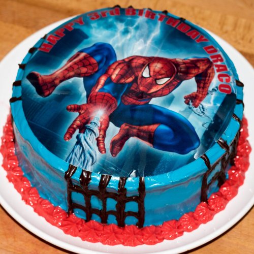 Detail Kue Ulang Tahun Gambar Spiderman Nomer 34