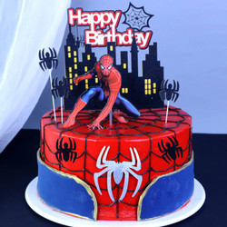 Detail Kue Ulang Tahun Gambar Spiderman Nomer 39