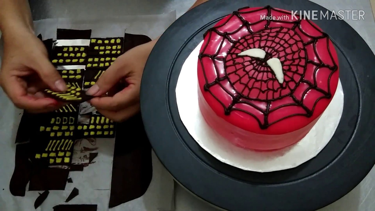 Detail Kue Ulang Tahun Gambar Spiderman Nomer 48