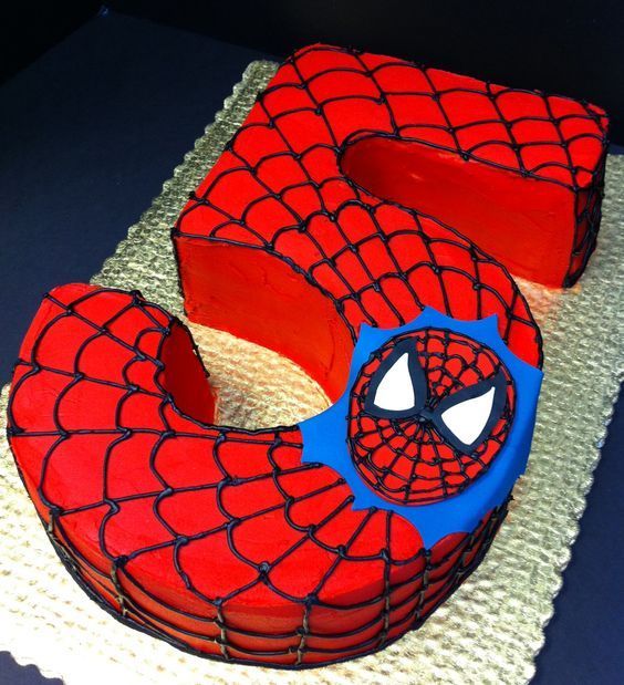 Detail Kue Ulang Tahun Gambar Spiderman Nomer 53