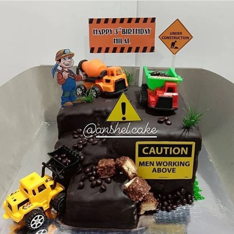 Detail Kue Ulang Tahun Gambar Truk Nomer 26