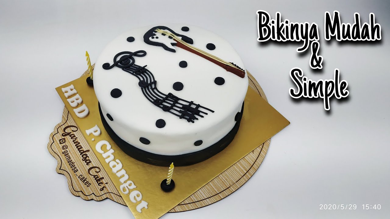 Kue Ulang Tahun Gitar - KibrisPDR