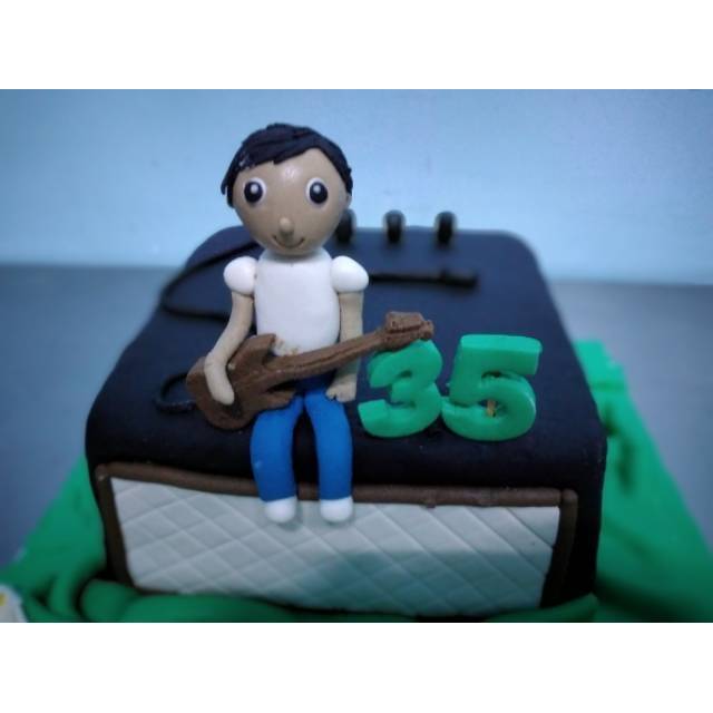 Detail Kue Ulang Tahun Gitar Nomer 51