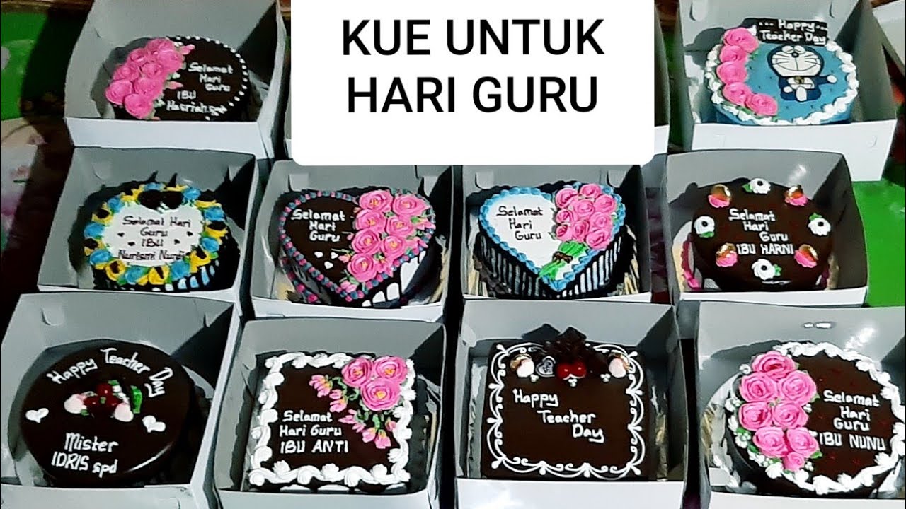 Detail Kue Ulang Tahun Guru Nomer 11