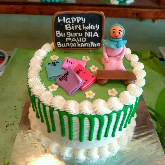 Detail Kue Ulang Tahun Guru Nomer 4