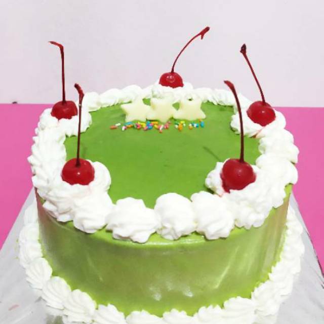 Detail Kue Ulang Tahun Hijau Nomer 9