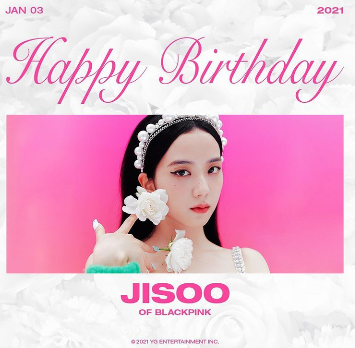 Detail Kue Ulang Tahun Jisoo Blackpink Nomer 8