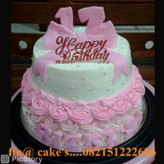 Detail Kue Ulang Tahun Ke 17 Nomer 12