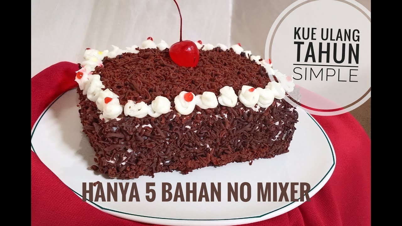 Detail Kue Ulang Tahun Kecil Simple Nomer 50