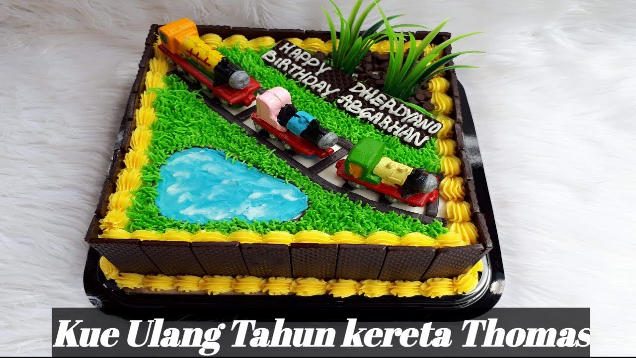 Detail Kue Ulang Tahun Kereta Api Nomer 17