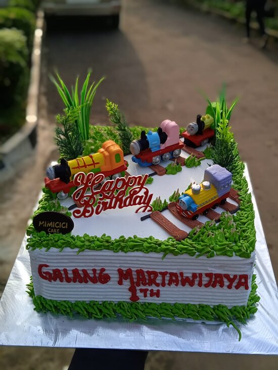 Detail Kue Ulang Tahun Kereta Api Nomer 22