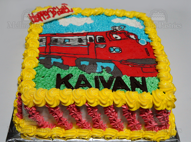 Detail Kue Ulang Tahun Kereta Api Nomer 54