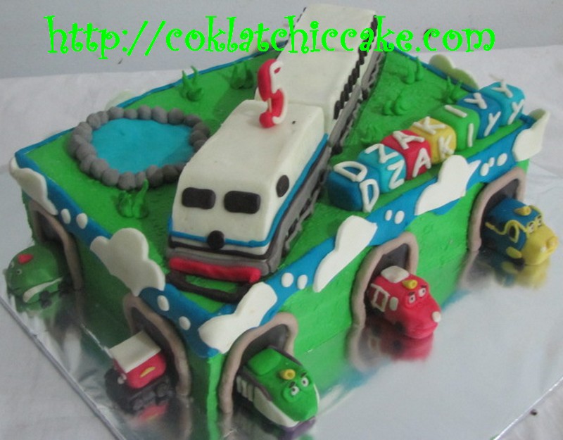 Detail Kue Ulang Tahun Kereta Api Nomer 7