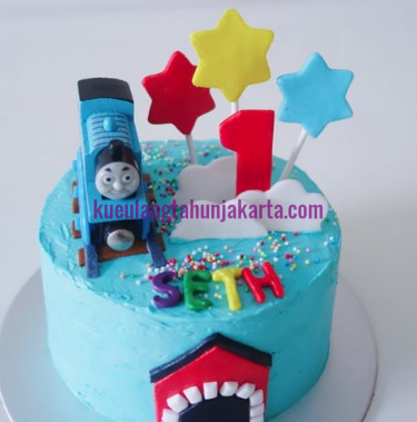 Detail Kue Ulang Tahun Kereta Api Thomas Nomer 11