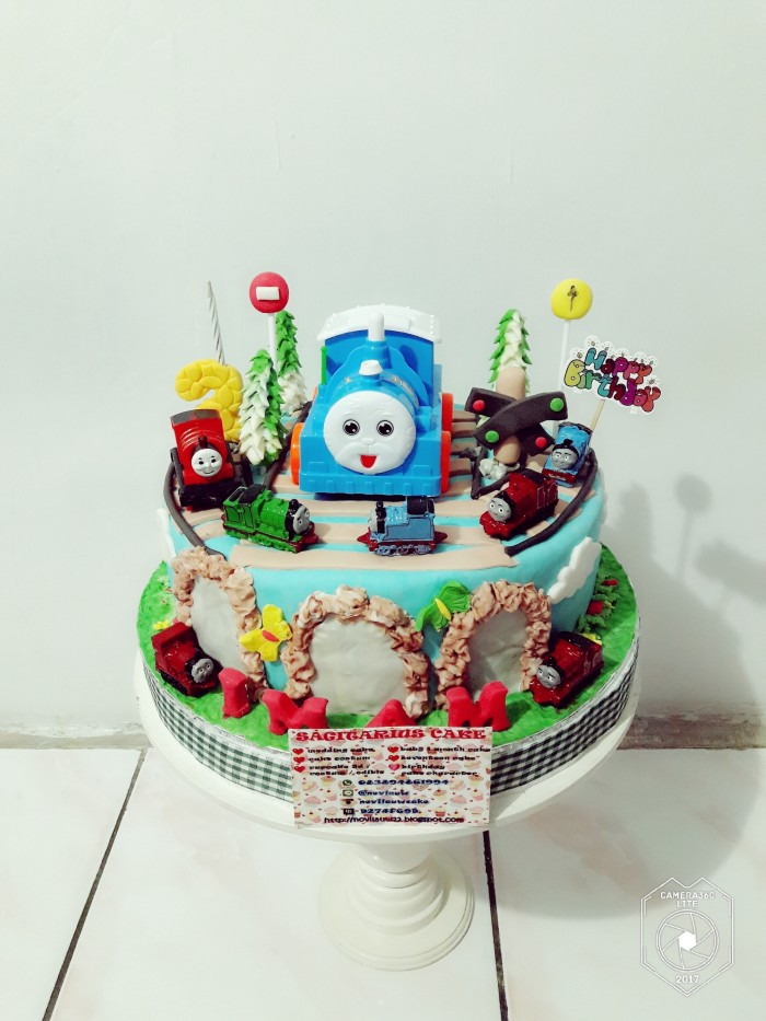 Detail Kue Ulang Tahun Kereta Api Thomas Nomer 14
