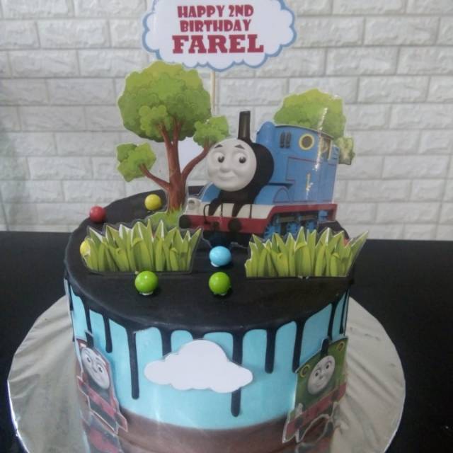 Detail Kue Ulang Tahun Kereta Api Thomas Nomer 15