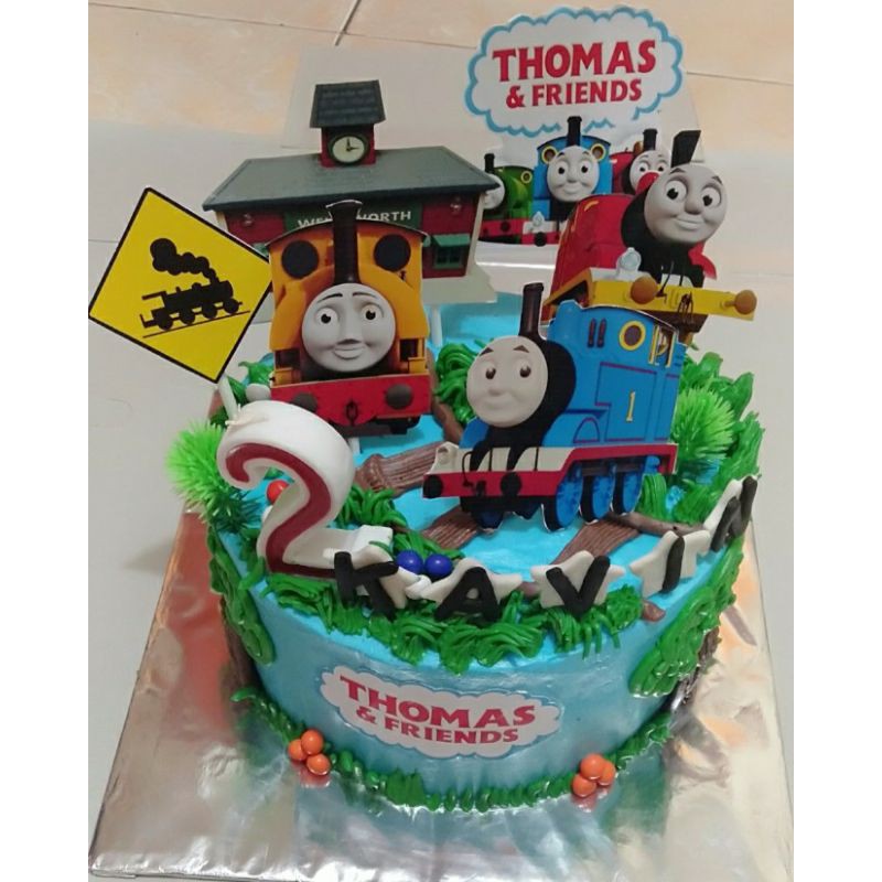 Detail Kue Ulang Tahun Kereta Api Thomas Nomer 3