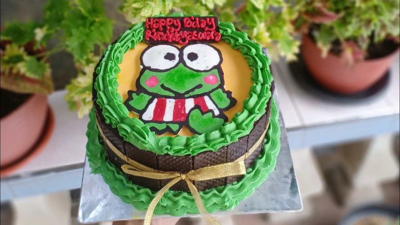 Detail Kue Ulang Tahun Keroppi Nomer 20