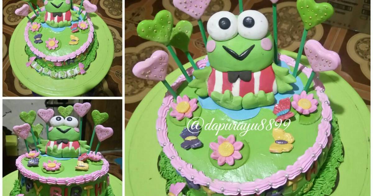 Detail Kue Ulang Tahun Keroppi Nomer 27