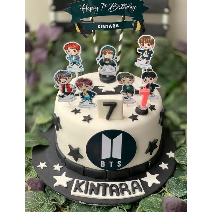 Detail Kue Ulang Tahun Lambang Bts Nomer 14