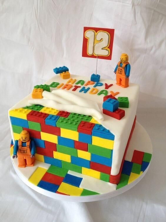 Detail Kue Ulang Tahun Lego Nomer 4