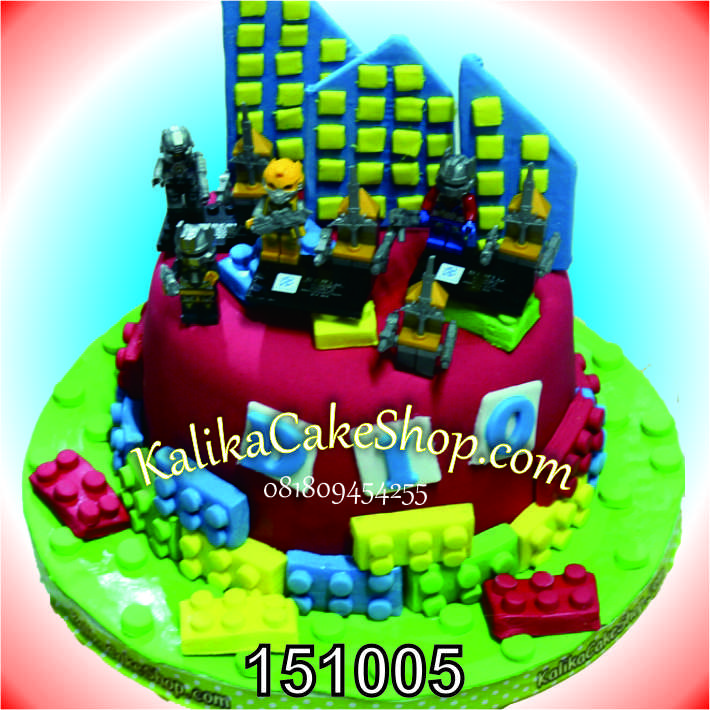 Detail Kue Ulang Tahun Lego City Nomer 11