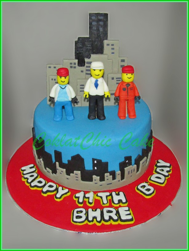 Detail Kue Ulang Tahun Lego City Nomer 6