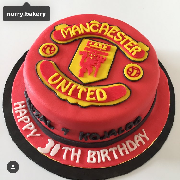 Detail Kue Ulang Tahun Manchester United Nomer 11