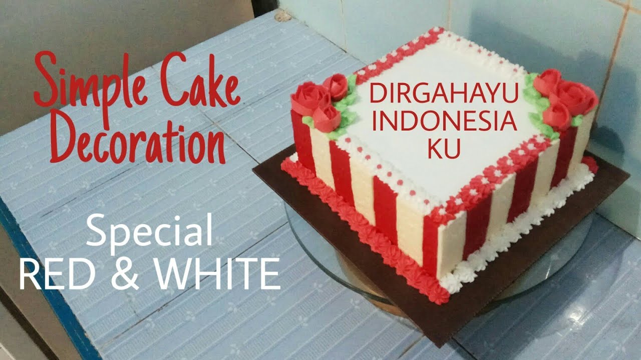 Detail Kue Ulang Tahun Merah Putih Nomer 3