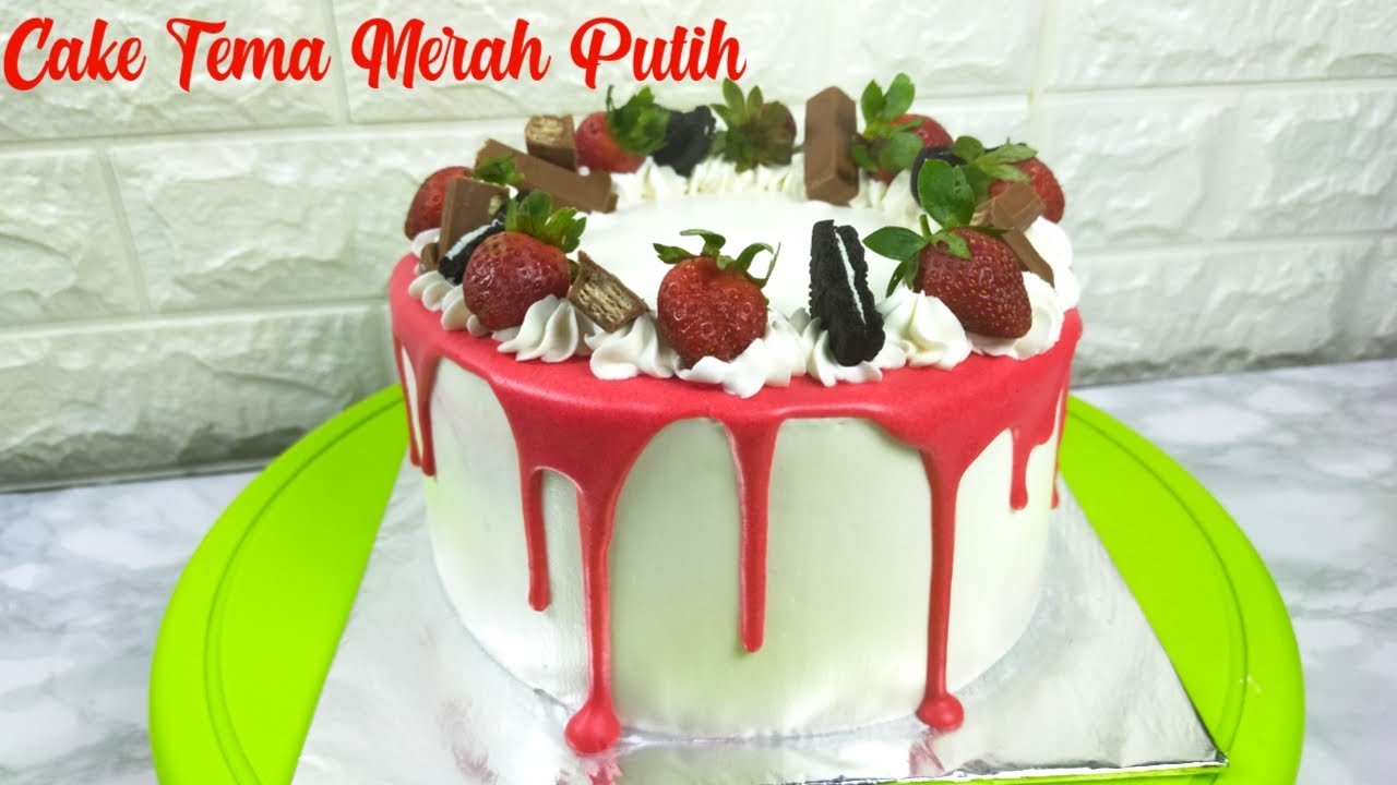 Detail Kue Ulang Tahun Merah Putih Nomer 7