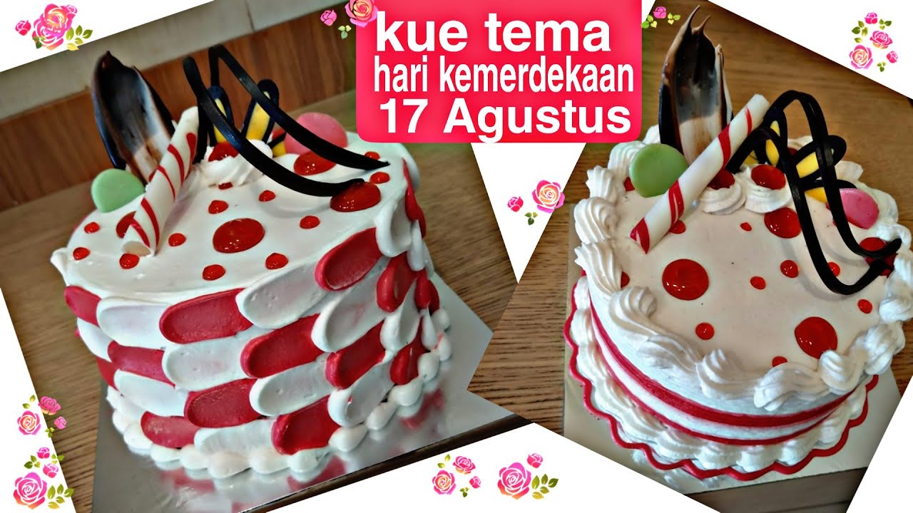 Detail Kue Ulang Tahun Merah Putih Nomer 10