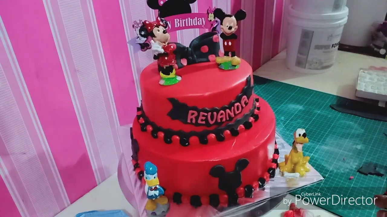 Detail Kue Ulang Tahun Mickey Mouse Nomer 13