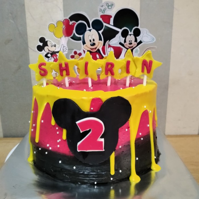 Detail Kue Ulang Tahun Mickey Mouse Nomer 14