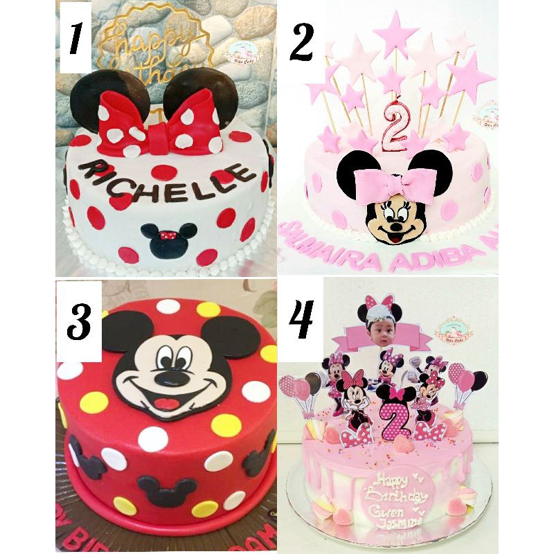 Detail Kue Ulang Tahun Mickey Mouse Nomer 15