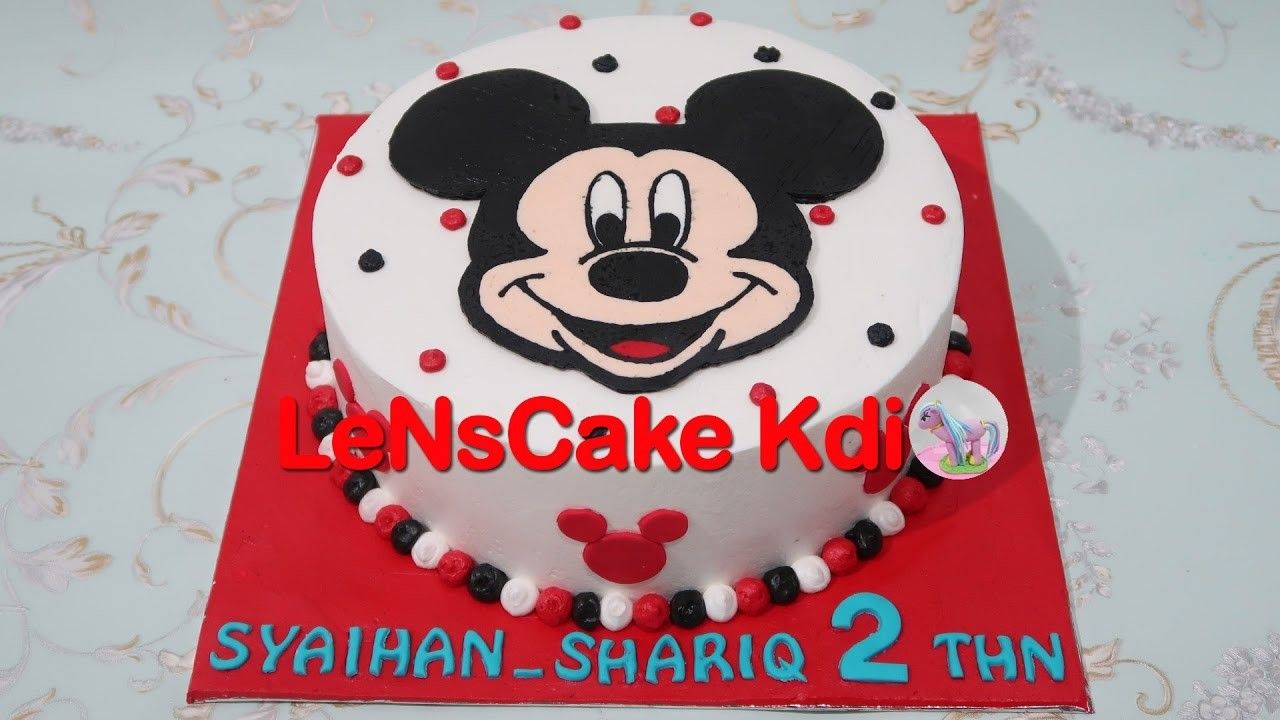 Detail Kue Ulang Tahun Mickey Mouse Nomer 3