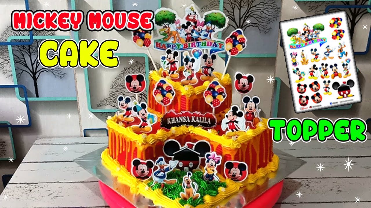 Detail Kue Ulang Tahun Mickey Mouse Nomer 25