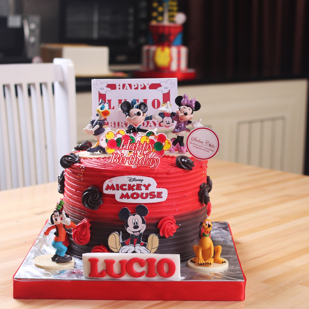 Detail Kue Ulang Tahun Mickey Mouse Nomer 4