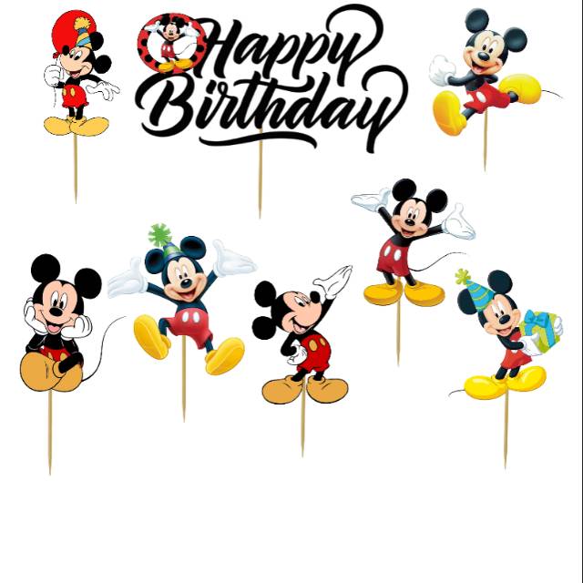 Detail Kue Ulang Tahun Mickey Mouse Nomer 40
