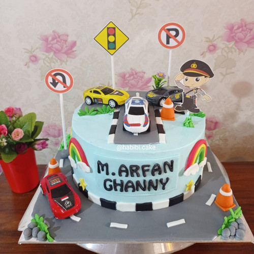 Kue Ulang Tahun Mobil Polisi - KibrisPDR