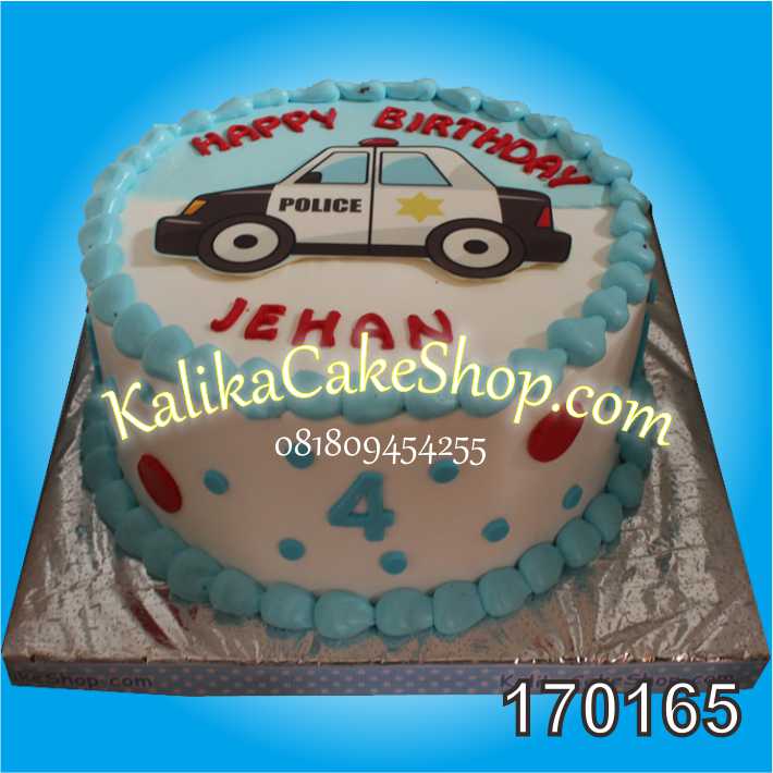 Detail Kue Ulang Tahun Mobil Polisi Nomer 20