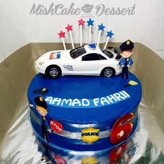 Detail Kue Ulang Tahun Mobil Polisi Nomer 3