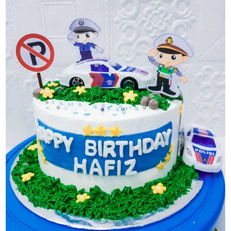 Detail Kue Ulang Tahun Mobil Polisi Nomer 28