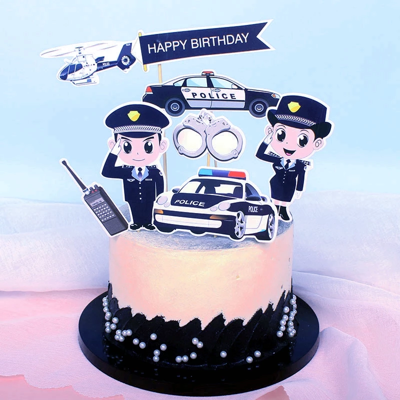 Detail Kue Ulang Tahun Mobil Polisi Nomer 8