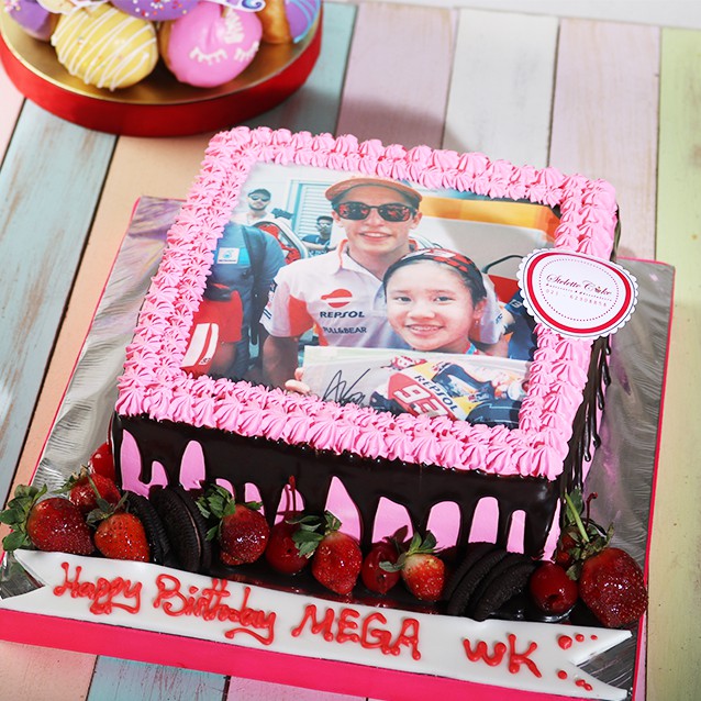 Detail Kue Ulang Tahun Pakai Foto Nomer 10